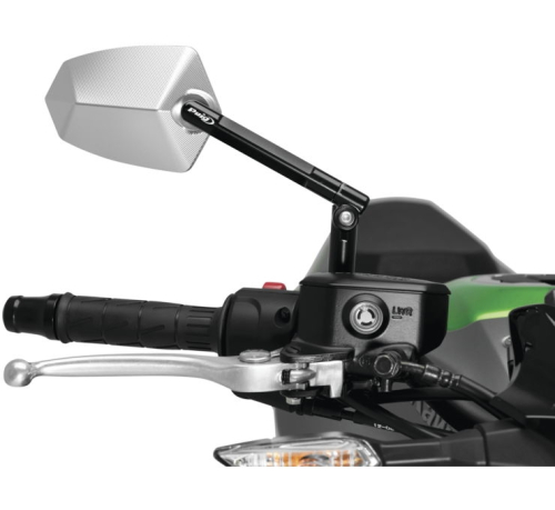 PUIG - PUIG Puig GT.1 Mirror - Right - Black/Aluminum - 020ND