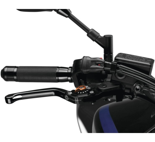 PUIG - PUIG 3.0 Folding Brake Lever - Black/Orange - 110NT