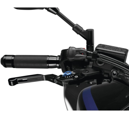 PUIG - PUIG 3.0 Extendable Folding Brake Lever - Black/Black/Blue - 14NNA
