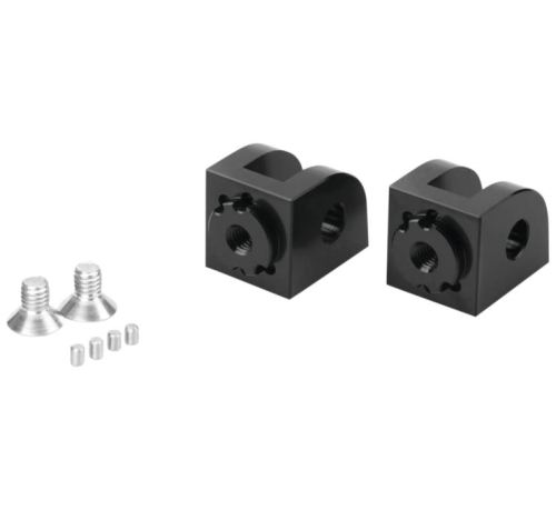 PUIG - PUIG Adjustable Footpeg Adaptor - Rider - 20236N
