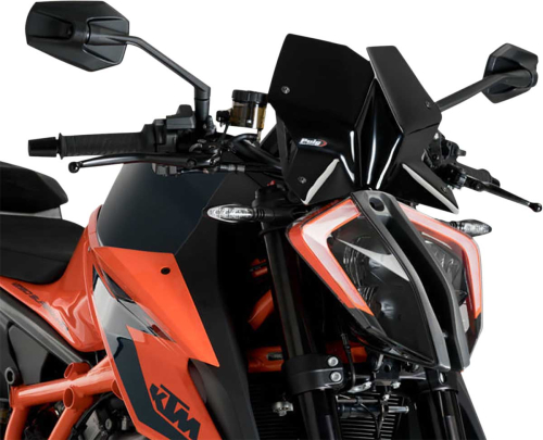 PUIG - PUIG Naked New Generation Touring Windscreen - Black - 20425N