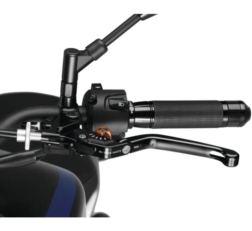 PUIG - PUIG 3.0 Folding Clutch Lever - Black/Orange - 210NT