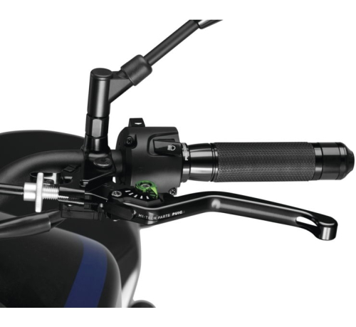 PUIG - PUIG 3.0 Non-Folding Clutch Lever - Black/Green - 220NV