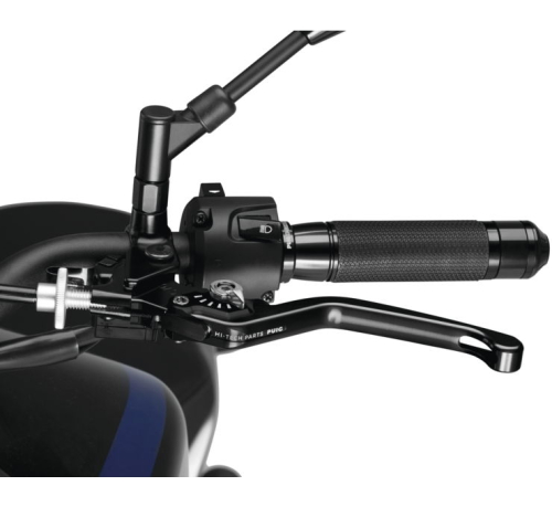 PUIG - PUIG 3.0 Non-Folding Clutch Lever - Black/Silver - 220NP