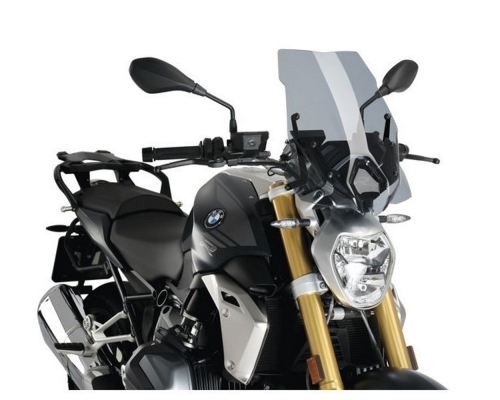 PUIG - PUIG Naked New Generation Sport Windscreen - Light Smoke - 3626H