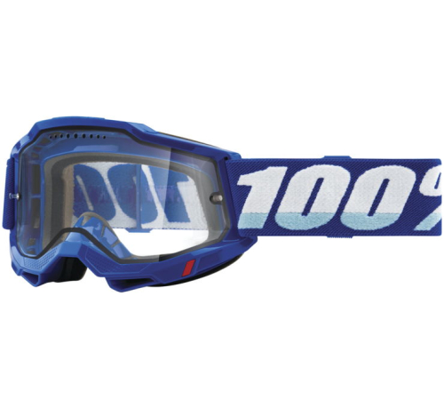 100% - 100% Accuri 2 Enduro MTB Goggles - 50016-00002 - Blue / Clear Lens - OSFM
