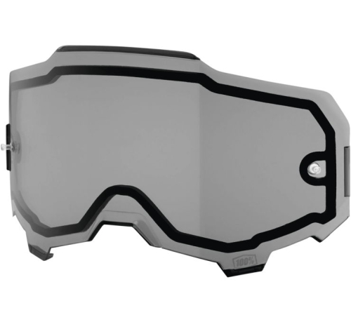 100% - 100% Replacement Lens for Armega Goggles - Dual Pane Smoke - 59051-00002