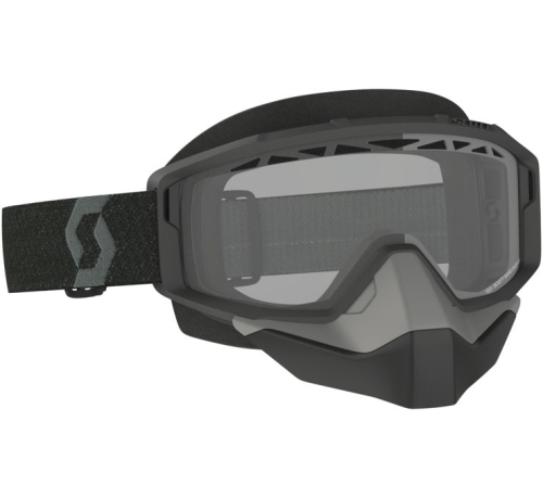 Scott USA - Scott USA Primal Snowcross Goggles - 278606-0001043 - Black / Clear Lens - OSFM
