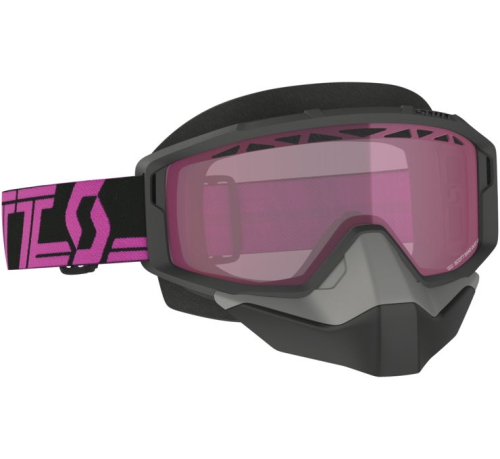 Scott USA - Scott USA Primal Snowcross Goggles - 278606-1254134 - Black/Pink / Rose Lens - OSFM