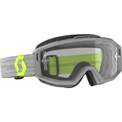 Scott USA - Scott USA Split OTG Goggles - 285537-1120113 - Gray/Yellow / Clear Works Lens - OSFA