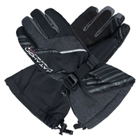 Katahdin - Katahdin Gunner Gloves - 84620801 - Black/Gray - X-Small