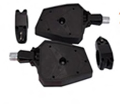 Bronco - Bronco Side View Mirror - Fits 1.75in. Tube - AC-12358