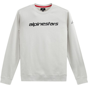 Alpinestars - Alpinestars Linear Crew Fleece - 12125132419002X - Silver/Black - 2XL
