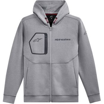 Alpinestars - Alpinestars Convex Tech Hoodie - 12125302010262X - Heather Gray - 2XL