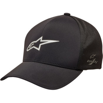 Alpinestars - Alpinestars Ageless Mesh Delta Hat - 12128110010LXL - Black - Lg-XL