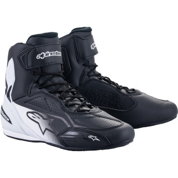 Alpinestars - Alpinestars Faster-3 Riding Shoes - 2510219128.5 - Black/White - 8.5