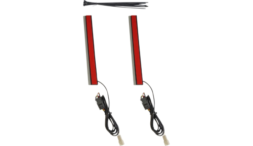 Custom Dynamics - Custom Dynamics Plug and Play Red Plasma Rods - 8in. - PR-PLUG-R-8