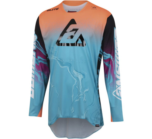 Answer - Answer Elite Fusion Jersey - 447471 - Astana/Orange/Rhodamine - X-Small