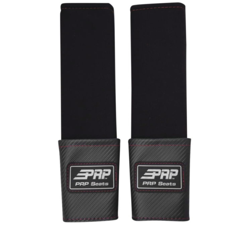PRP - PRP Seatbelt Pads with Pocket - Black/Red - H61-RED