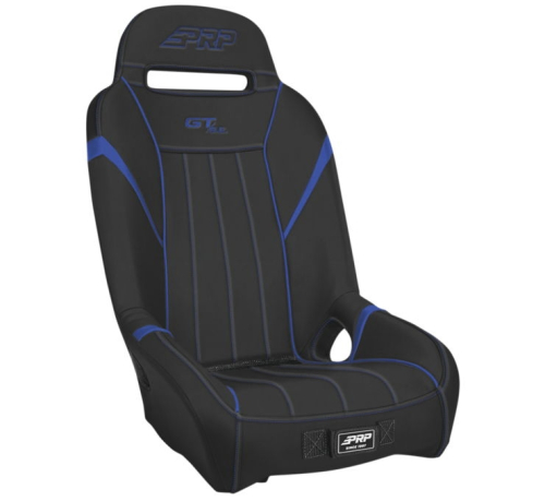 PRP - PRP GT/S.E. Extra Wide Front Seat with Pocket - Black/Blue - TUCKA58-V