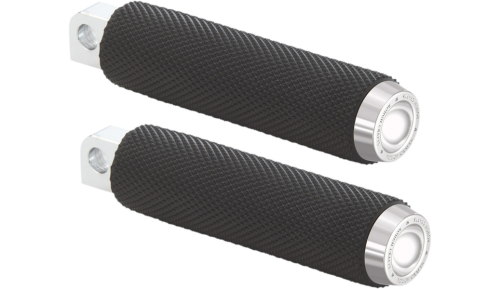 Rough Crafts - Rough Crafts Foot Peg - Chrome - Knurled - RC-400-001
