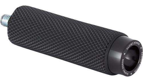 Rough Crafts - Rough Crafts Shift/Brake Peg - Black - Knurled - RC-400-002
