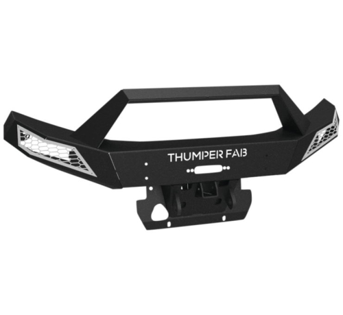 Thumper Fab - Thumper Fab Front Winch Bumper for Ranger - Without Light Kit - Black - TF010501-BK-GR