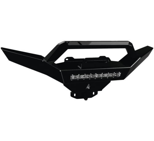 Thumper Fab - Thumper Fab Front Winch Bumper For Defender - With Light Kit - TF040501-BK-L