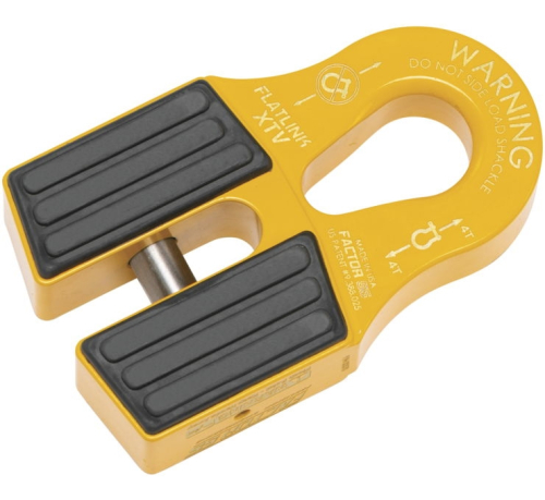 Warn - Warn FlatLink XTV Winch Shackle Mount - Yellow - 00070-03