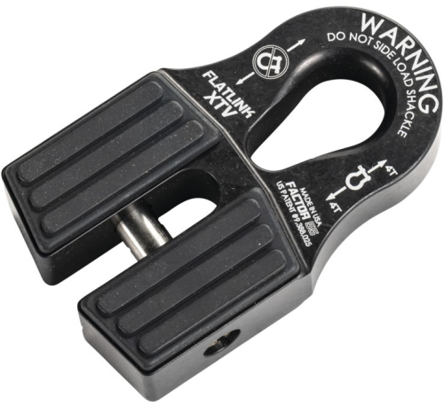 Warn - Warn FlatLink XTV Winch Shackle Mount - Black - 00070-04