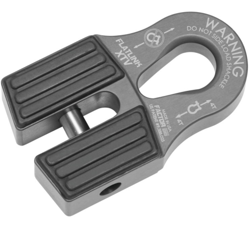 Warn - Warn FlatLink XTV Winch Shackle Mount - Gray - 00070-06