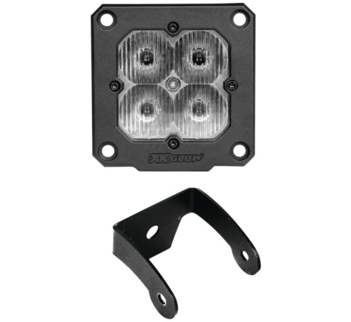XK Glow - XK Glow Individual C3 Cube Lights With RGB Accent Lighting - Driving - Flush Mount - XK065002-D
