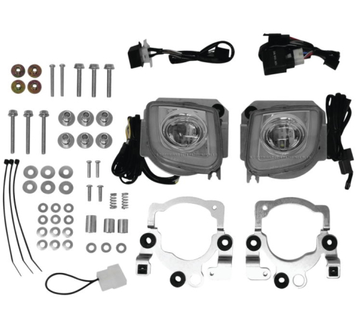 SoCalMotoGear - SoCalMotoGear Pathfinder 3-In-1 L.E.D. Fog Light Kit - GL18RFL