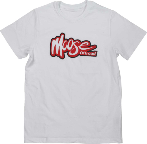 Moose Racing - Moose Racing Offroad Youth T-Shirt - 3032-3702 - White - Small