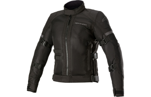 Alpinestars - Alpinestars Stella Crosshill Waterproof Air Womens Jacket - 3317022-1100-2X - Black/Black - 2XL