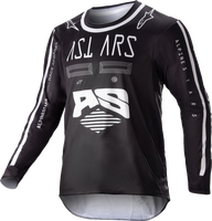 Alpinestars - Alpinestars Racer Found Kids Jersey - 3731623-10-XS - Black - X-Small