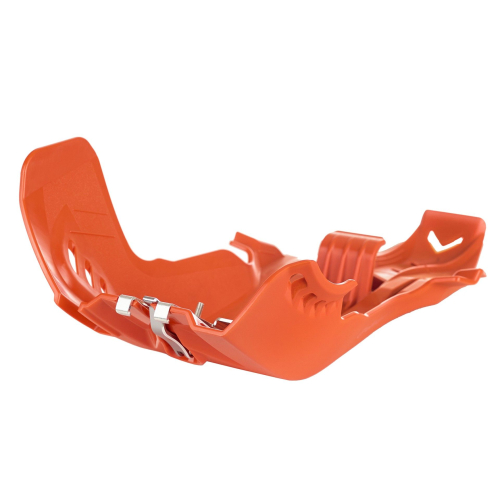 Polisport - Polisport Fortress Skid Plate with Link Guard - Orange - 8472000002