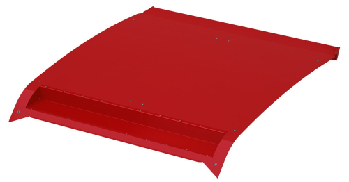 Pro Armor - Pro Armor Pro XP Aluminum Roof with Light Bar Pocket - Performance Red - P199R138PR