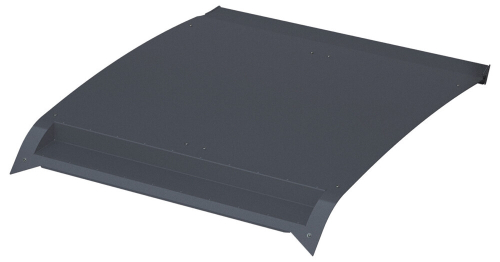Pro Armor - Pro Armor Pro XP Aluminum Roof with Light Bar Pocket - Stealth Gray - P199R138SG