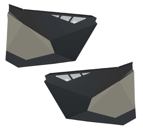 Pro Armor - Pro Armor Suicide Doors without Cut Outs - Black - P2217D003BL