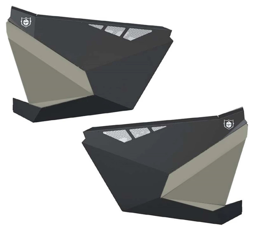 Pro Armor - Pro Armor Suicide Doors without Cut Outs - Matte Black - P2217D003MB