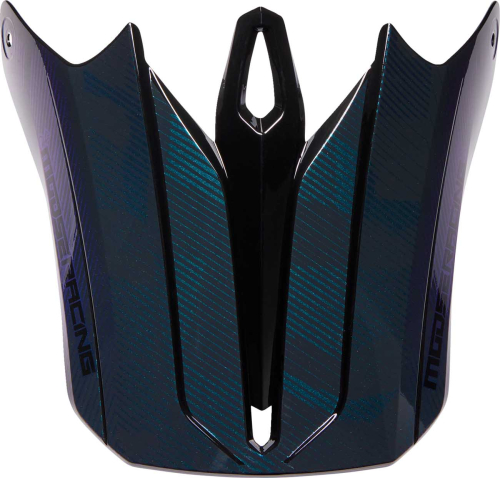 Moose Racing - Moose Racing Visor for F.I. Helmets - Agroid Camo Iridescent/blue - 0132-1576