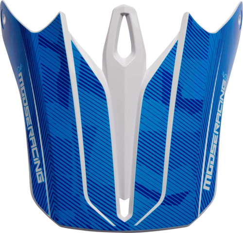 Moose Racing - Moose Racing Visor for F.I. Helmets - Agroid camo blue/white - 0132-1578