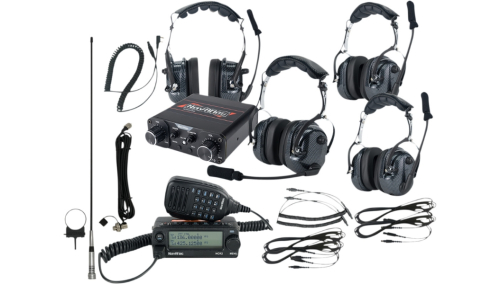 NavAtlas - NavAtlas Intercom and Radio Kit with Four Over-The-Head Headsets - NIROH4
