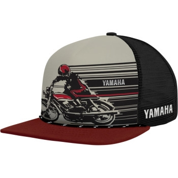 Yamaha Collection - Yamaha Collection Yamaha Speed Hat - NP21A-H2739 - Black/Red - OSFM