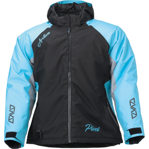Arctiva - Arctiva Pivot 5 Insulated Womens Jacket - 3121-0796 - Black/Blue - X-Small