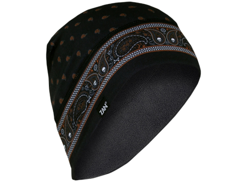 Zan Headgear - Zan Headgear Sportflex Fleece-Lined Helmet Liner and Beanie - WHLF197 - Classic Bandana - OSFM