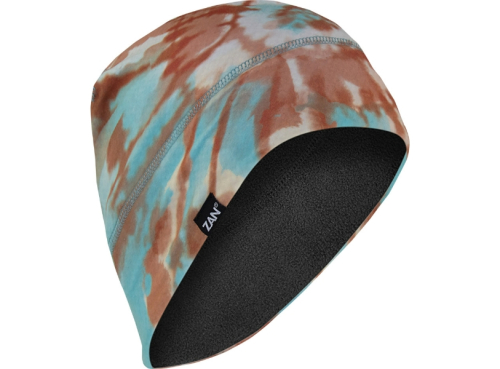 Zan Headgear - Zan Headgear Sportflex Fleece-Lined Helmet Liner and Beanie - WHLF601 - Tie Dye - OSFM