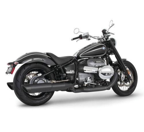 Freedom Performance - Freedom Performance 4.5in. Slash Tip Slip-On - Black with Black Tip - BM00201