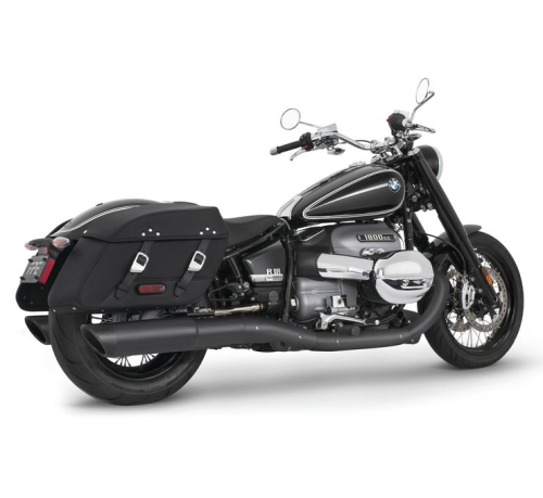 Freedom Performance - Freedom Performance 4.5in. Slash Tip Slip-On - Black with Black Tip - BM00263
